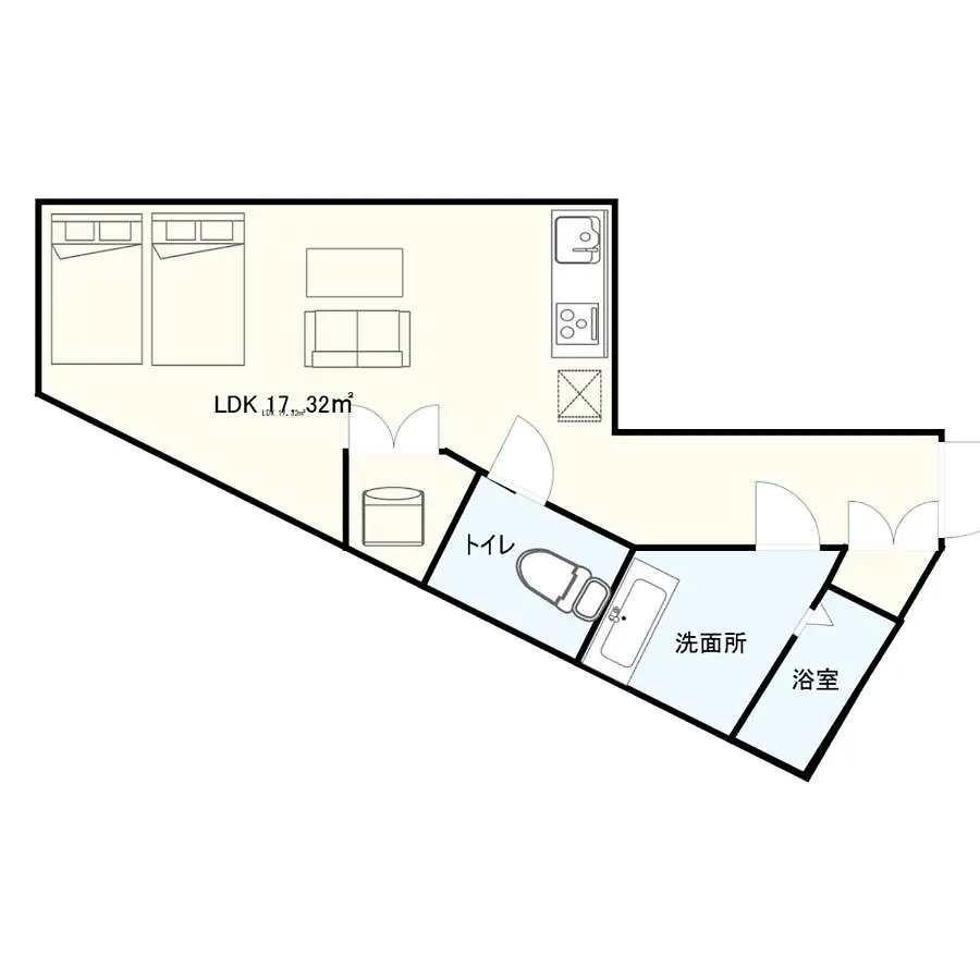 Liaison Court Nishikujo Universal Bay أوساكا 0*,